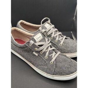 KEDS  WOMEN'S Dream Foam Memory Gray Tennis Sneakers/Shoes- SIZE 9.5  WF63954